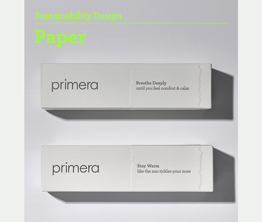 Sustainability Design Paper, Hand Cream Breathe Deeply, Hand Cream Stay Warm